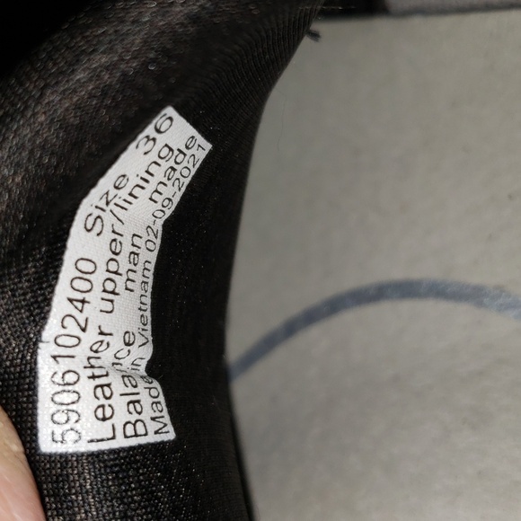 Dansko Leela Black Waterproof Nubuck Sneakers Size 36 - Picture 6 of 6